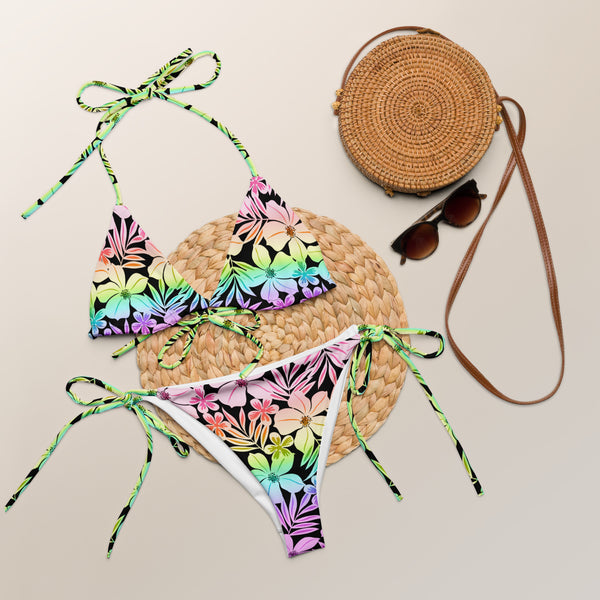 Original LGBTQ Pride Aloha String Bikini